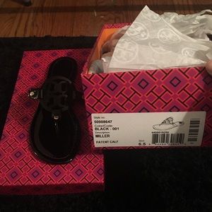 Tory Burch Miller sandals. Never worn